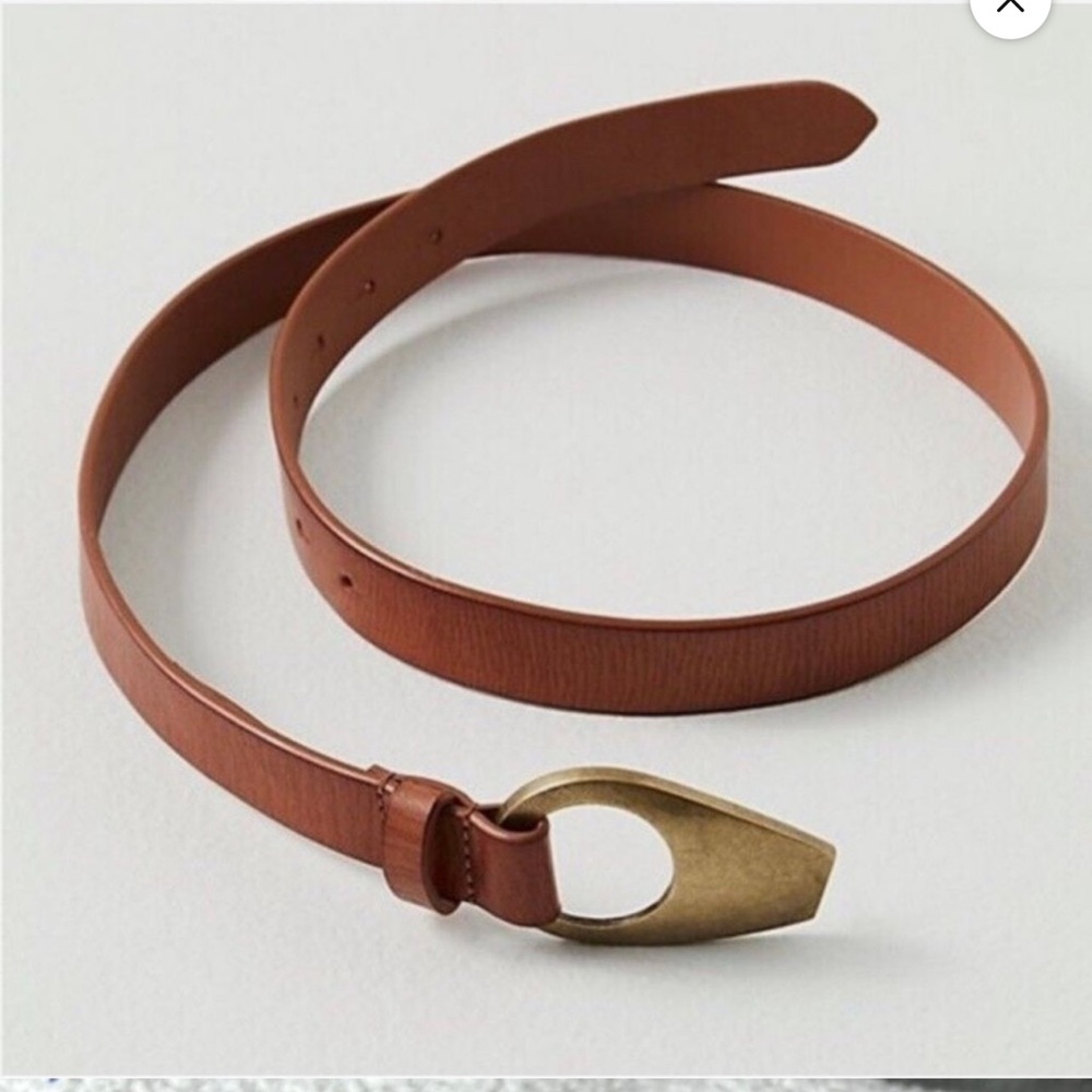 Free People Monroe Leather Belt. Size Small/Medium - Picture 4 of 4